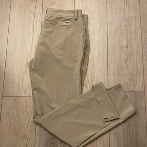 Vineyard vines fairway performance golf khaki pants men 33x32